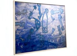 Helen Spörri Mischtechnik auf Papier 219x156cm