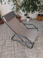 Komfortable Kippliege Relaxsessel Klappstuhl  Schaukelstuhl