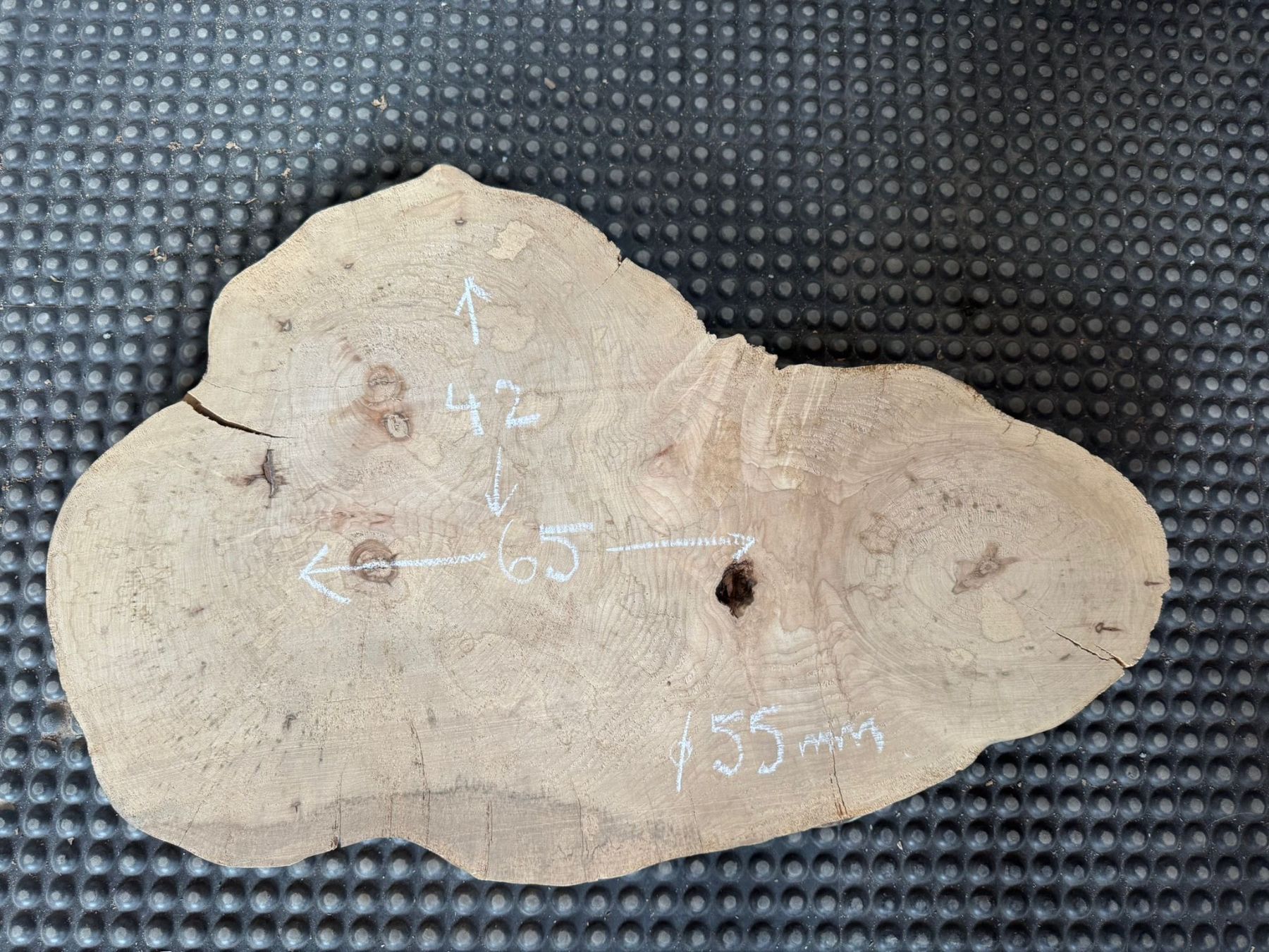 Articoli in legno: Holzscheibe Ahorn – Usato da Seedorf UR venduto da Lochy 2