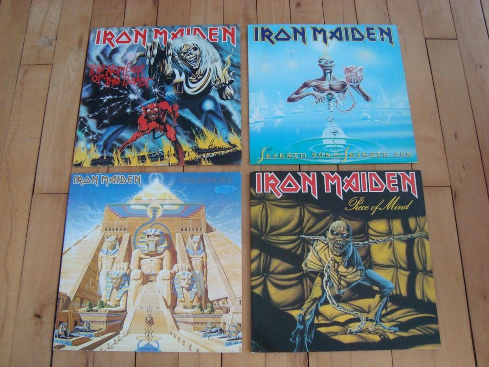 Iron Maiden LP Vinyl Heavy Metal Rar | Kaufen auf Ricardo