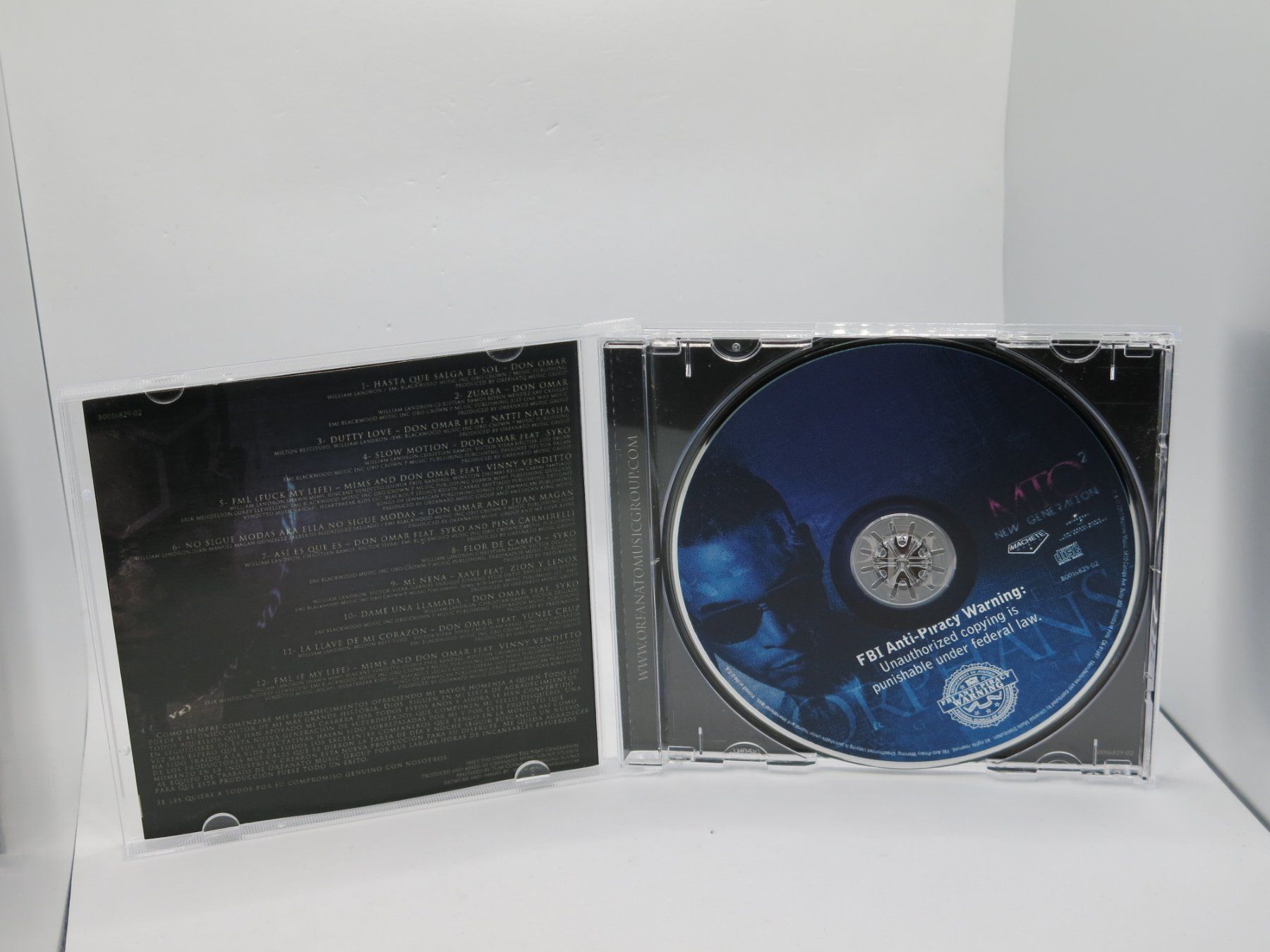 CD: USA CD Don Omar Presents MTO²: New Generation – Usato da Ernetschwil venduto da luisvonerni 1