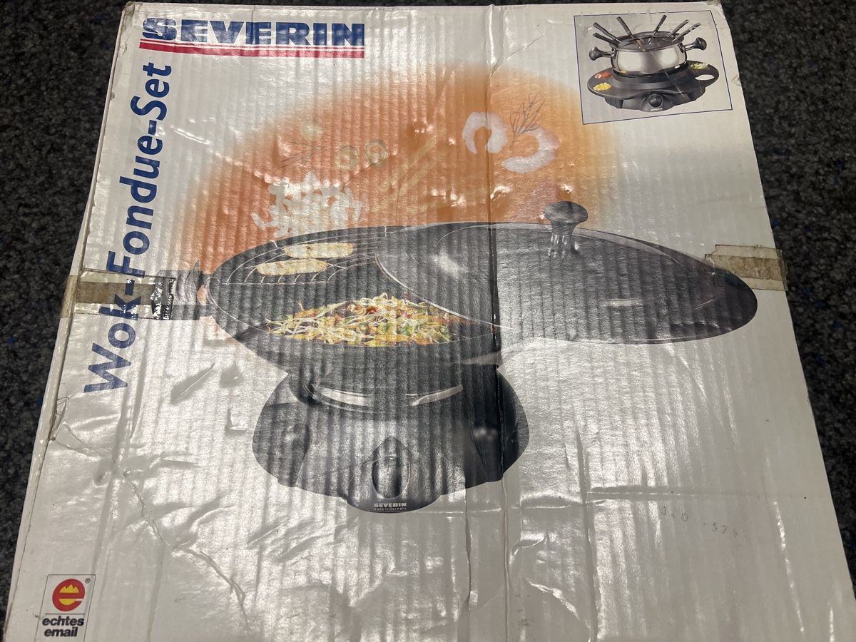 Appareils de cuisine: SEVERIN Wok-Fondue-Set 2in1 neu – Neuf (Voir description) à Rorschach par TrendyDeals 1