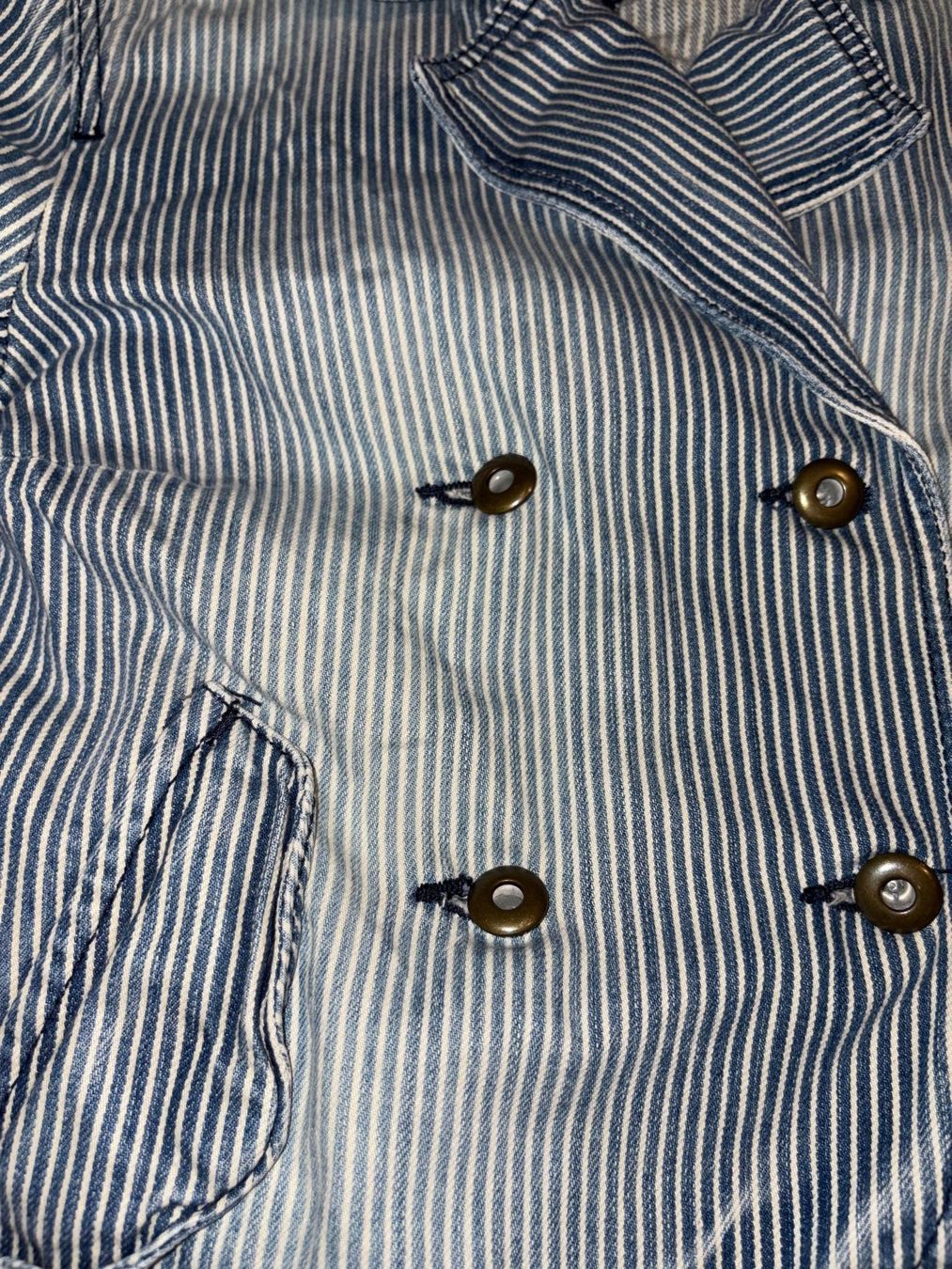 H&M Giacche: Gestreifte cropped H&M-Jacke Gr. 34 – Usato da Zürich venduto da triangular 2