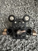 Objektivhalterung Slider Schlitten schwarz neuwertig