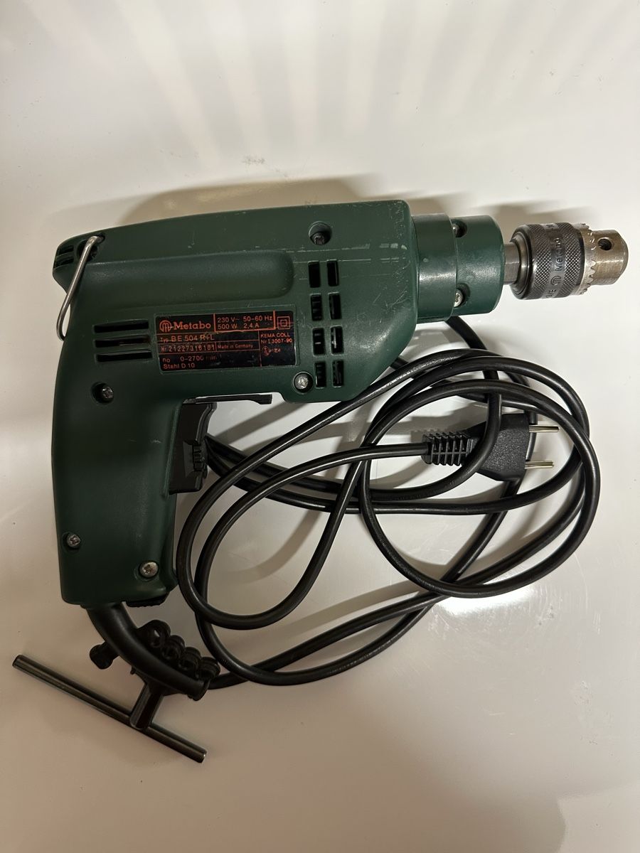 Metabo Trapani: Schlagbohrmaschine Metabo BE 504 R+L – Usato da Zürich venduto da 183_hk22 2
