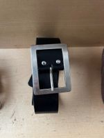 Gurt Leder schwarz