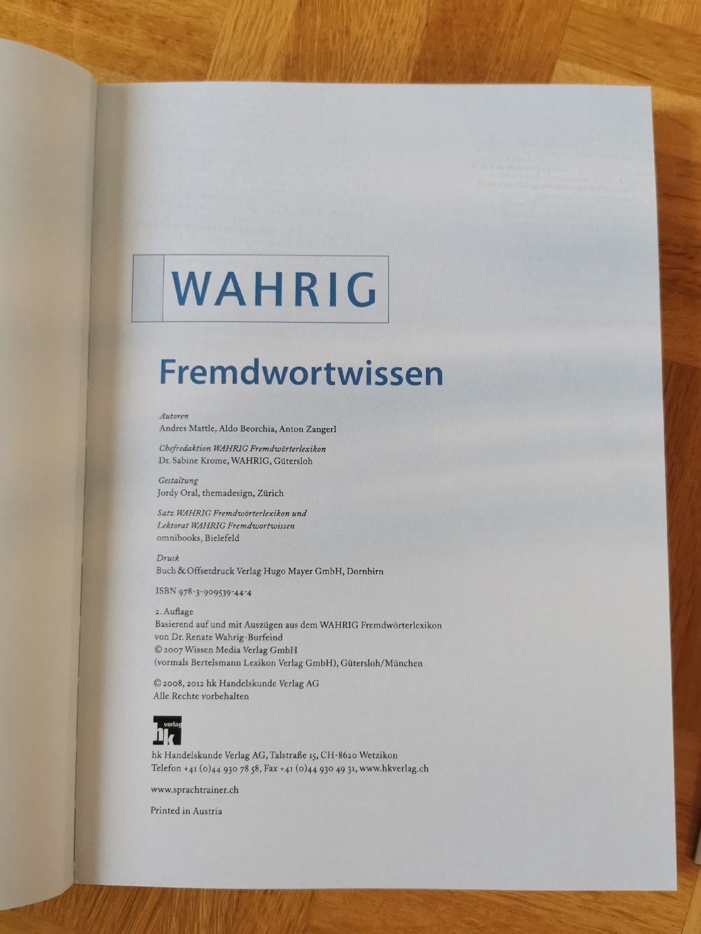 Libri: Fremdwortwissen Buch – Usato da Belp venduto da sar_r7ls 3