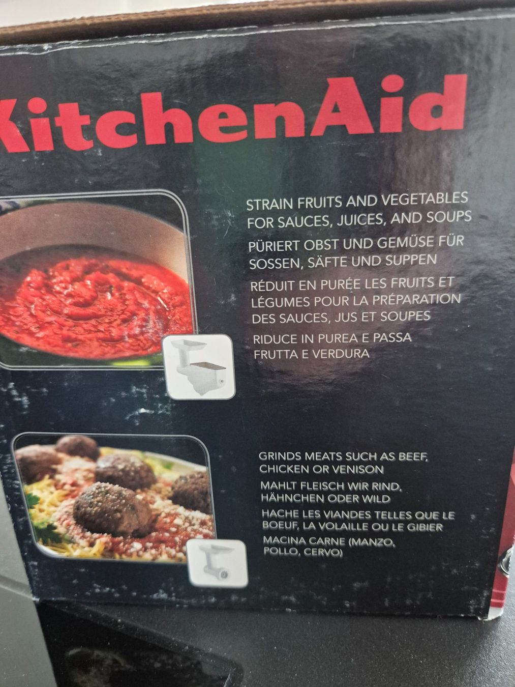 Kitchenaid Küchengeräte: KitchenAid Fleischwolf & Pürieraufsatz – Neu (gemäss Beschreibung) aus Altikon von kayla33 1