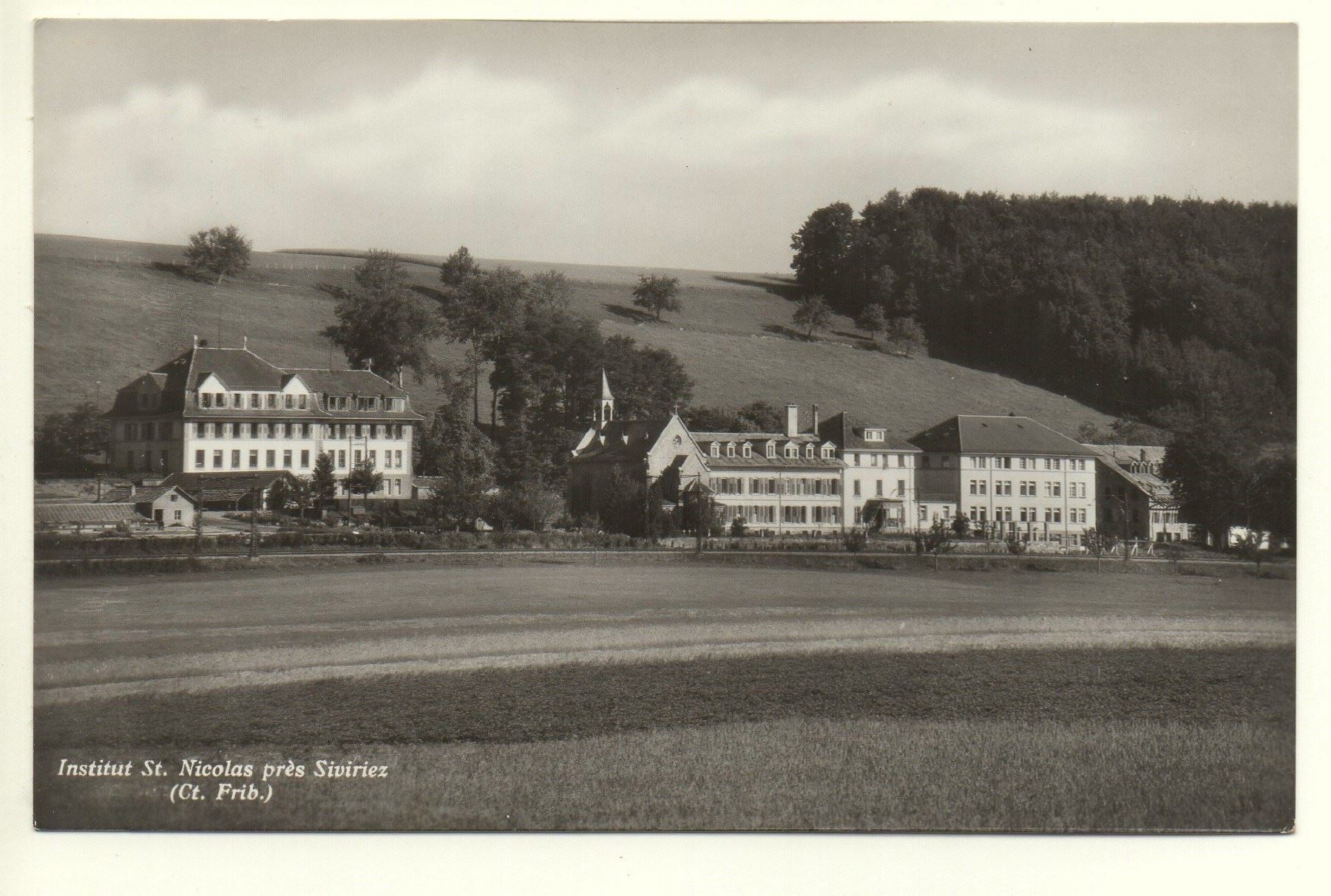 Ansichtskarten: SIVIRIEZ Institut St. Nicolas – Neu (gemäss Beschreibung) aus Jona von philajona