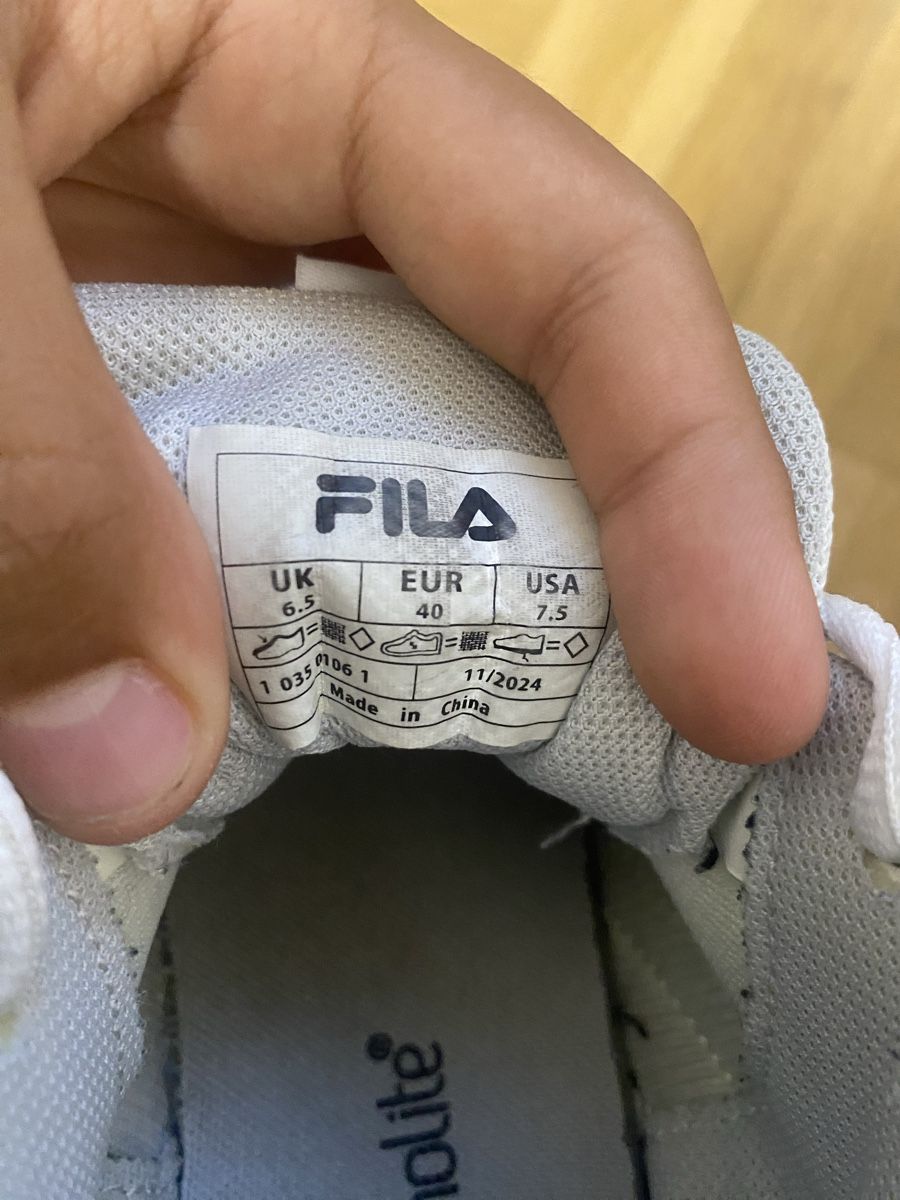 Fila Herrenschuhe: Chaussures Fila (blanches) – Gebraucht aus Onex von dramirezch 4