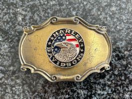 Harley Davidson Gurtschnalle Buckle Rockabilly Biker Vintage