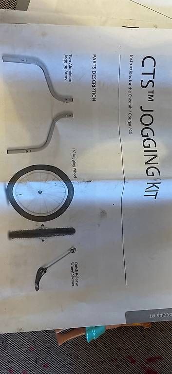 Remorques: Thule Jogging kit/ jogging rad – D'occasion à Männedorf par wurstsalat01 3