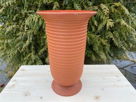 schöne alte Landert Vase aus Ton