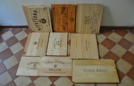 Holz-Weinkisten-Deckel 24x gross *Auktion* seltene Modelle