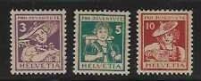 Pro Juventute 1916 Nr. J4-J6 (Mi.Nr. 130-132) ** K: 120.00