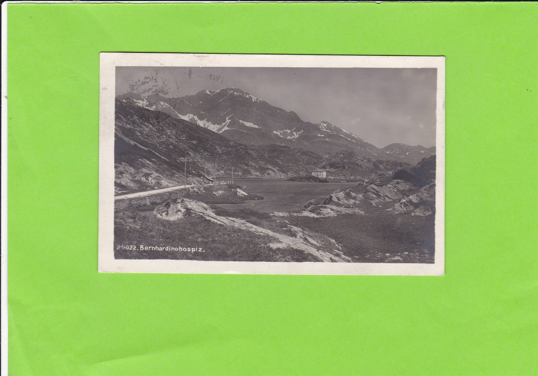 Cartoline postali: Bernhardino Hospiz – Usato da St. Peterzell venduto da neckertal