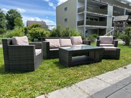 Gartenmöbel Rattanlounge MANILA