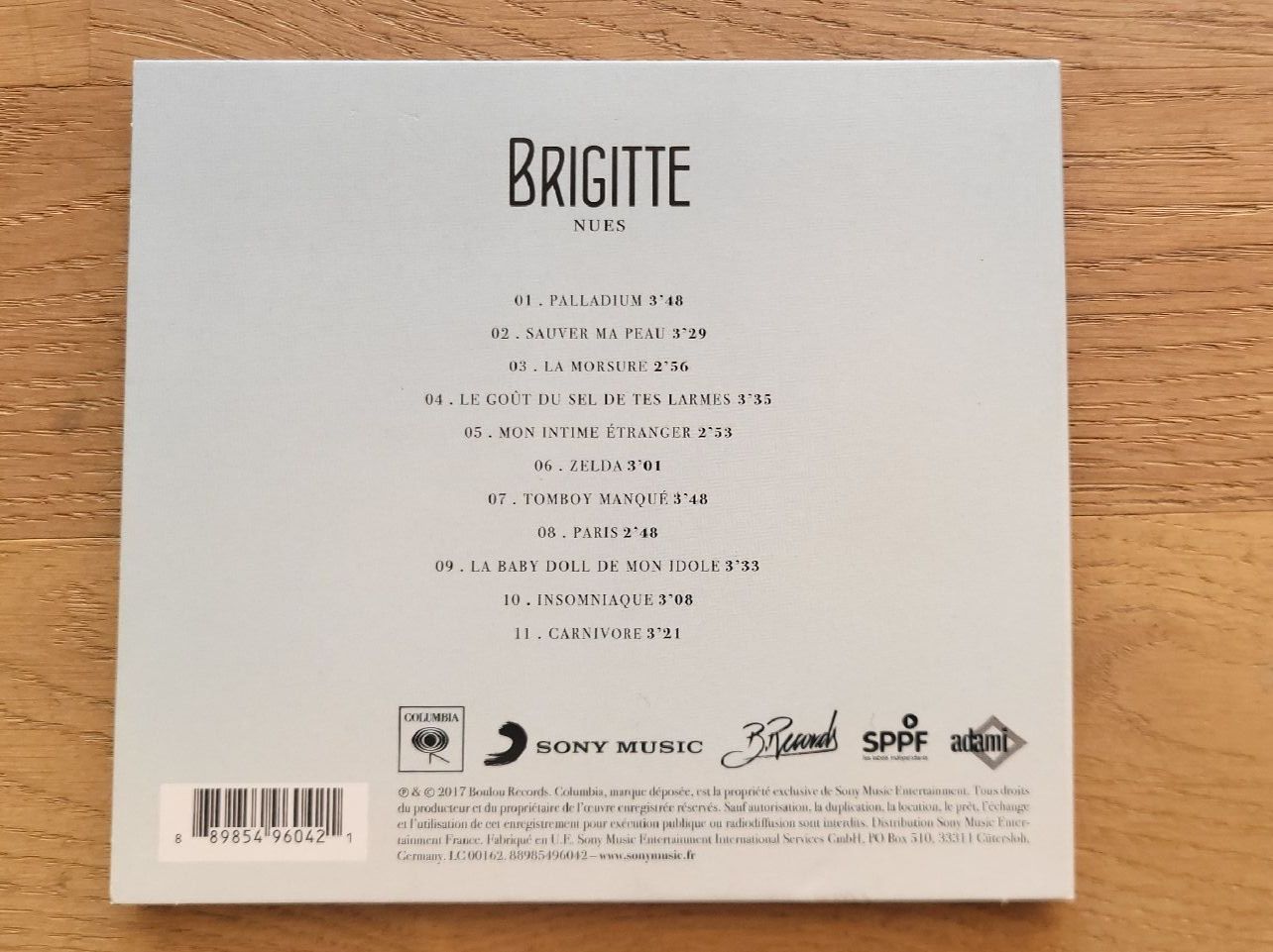 CD: Brigitte: nues (CD, 2018) – Usato da Sennhof venduto da patrikbi 1