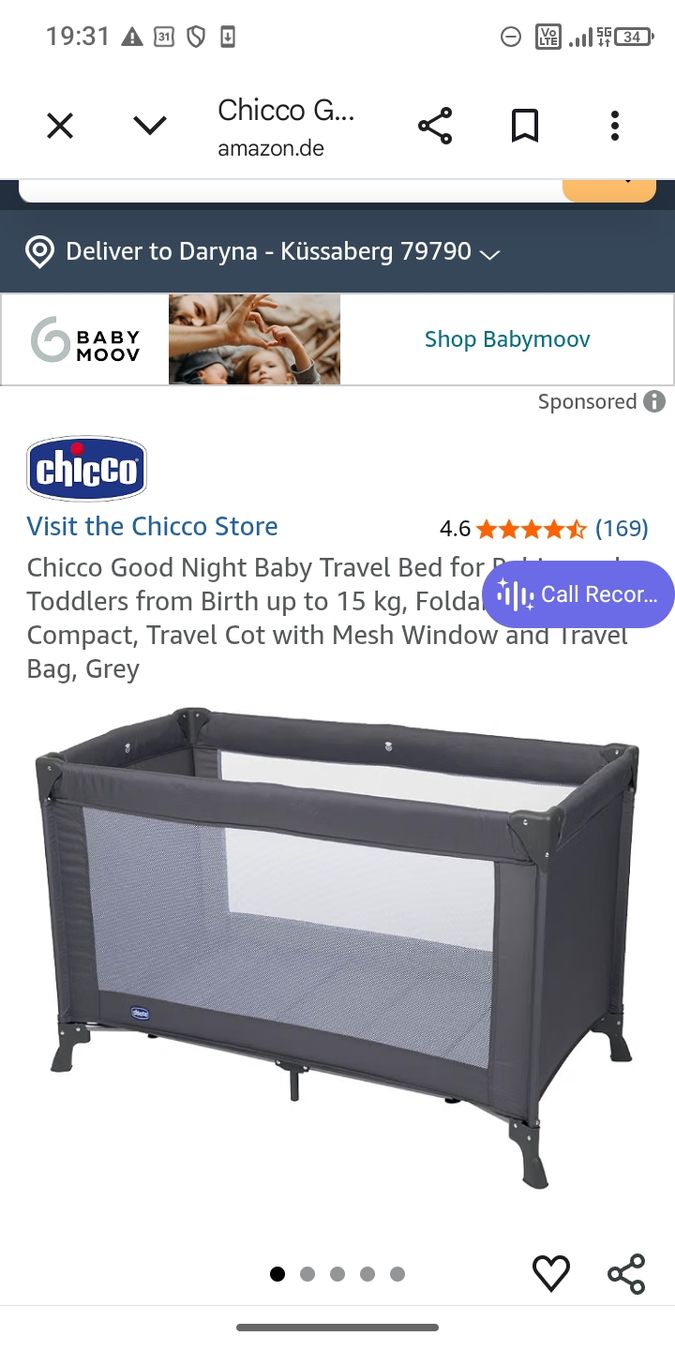 Chicco Betten: Chicco reisebett – Gebraucht aus Bad zurzach von dar_jy22