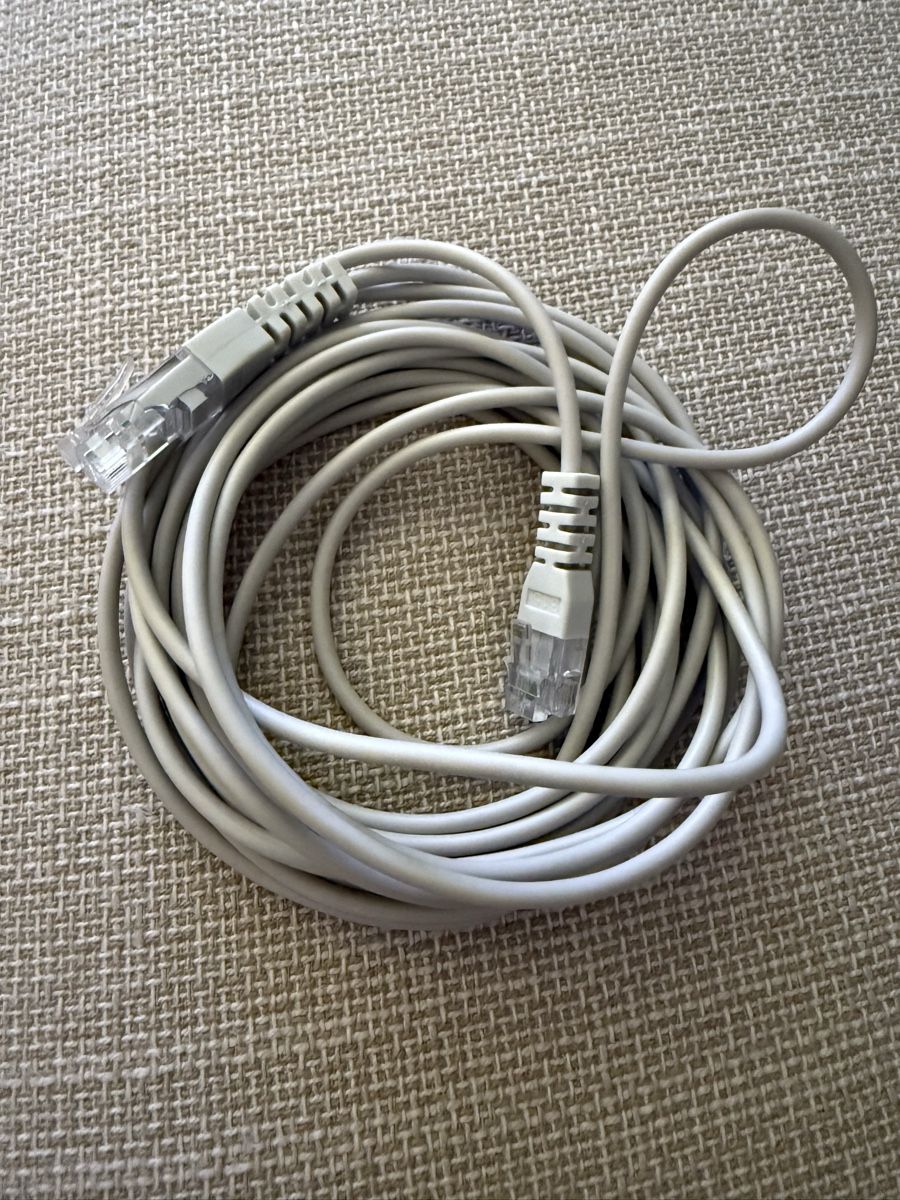 Cavi: Neues Ethernet Kabel, Grau, Top Zustand, Computer! – Usato da Schübelbach venduto da cha_8x7x