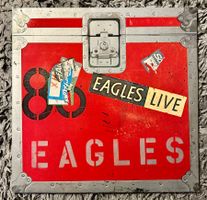 EAGLES „Live“ Original 1st Press GER VINYL 2LP GFD OIS M-!