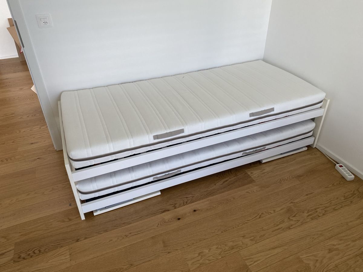 Betten: Lit gigogne micasa robusta DOPPIO – Gebraucht aus Lausanne von marcs3441