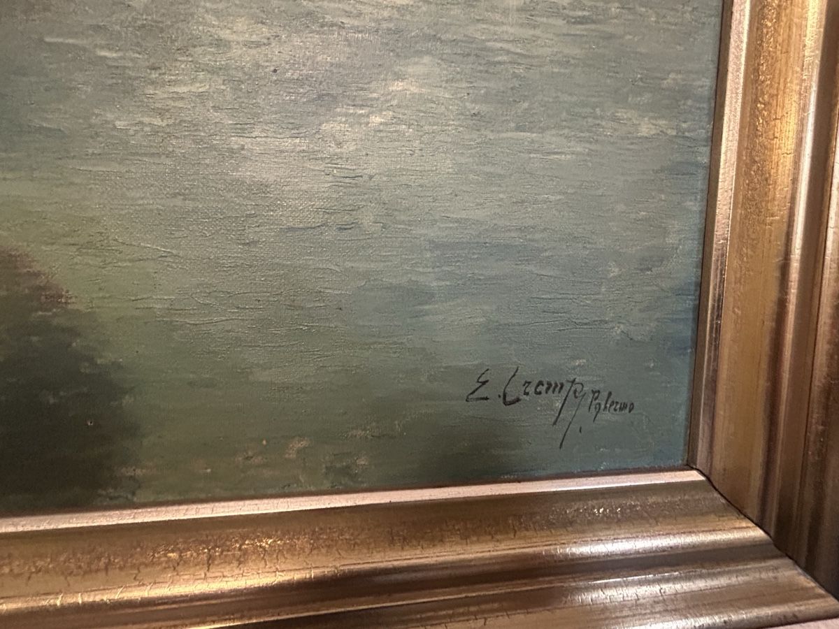 Dipinti: Ölgemälde Erminio Cremp / Original – Usato da Glarus venduto da KunstWerkEr-LS87 7