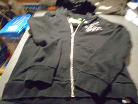 Kapuzenjacke Grösse 34, Diesel Loungwear, schwarz