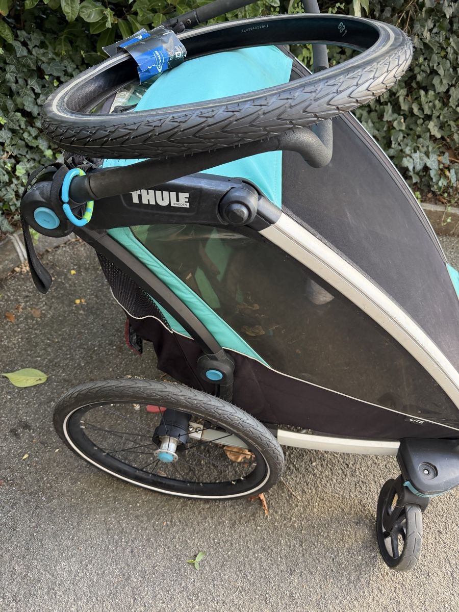 Thule Rimorchi: THULE - Charette à vélo ou la marche  – Usato da Versoix venduto da Kimelya-S 3