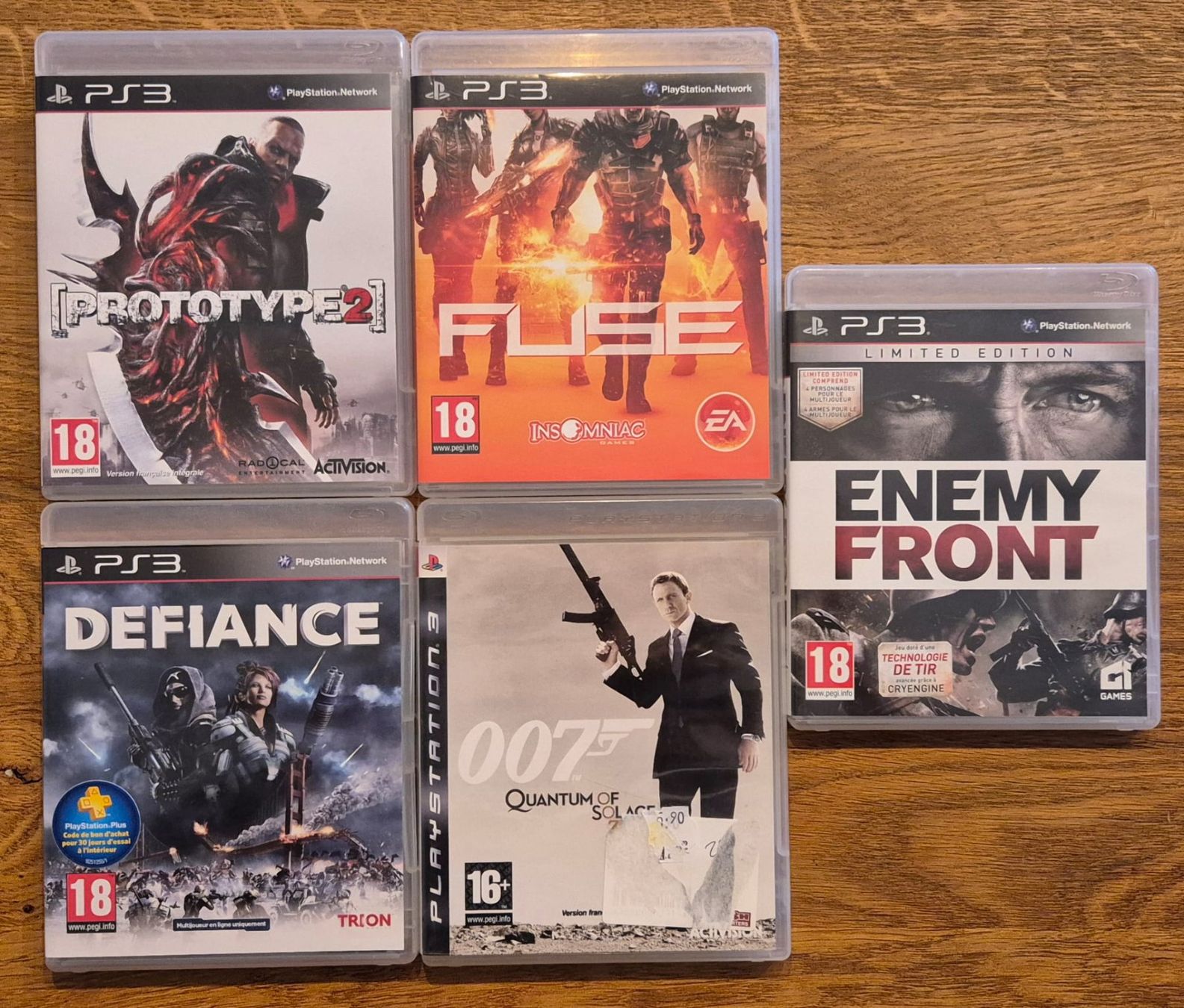 Sony Jeux: Lot de 5 jeux PS3 – D'occasion à Neyruz FR par RetroLab_