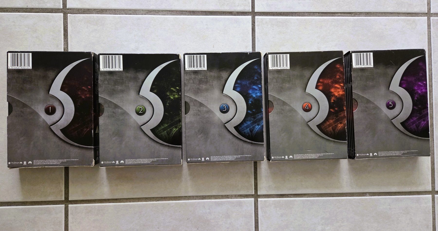 Tutti i DVDs: STAR TREK - DVD - SAMMLUNG - TOTAL 30 CD`s – Usato da Brüttisellen venduto da Nighttrain 3