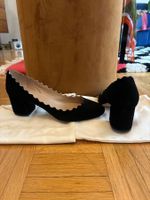 Eleganti scarpe Chloe in camoscio nero, taglia 36 come nuove