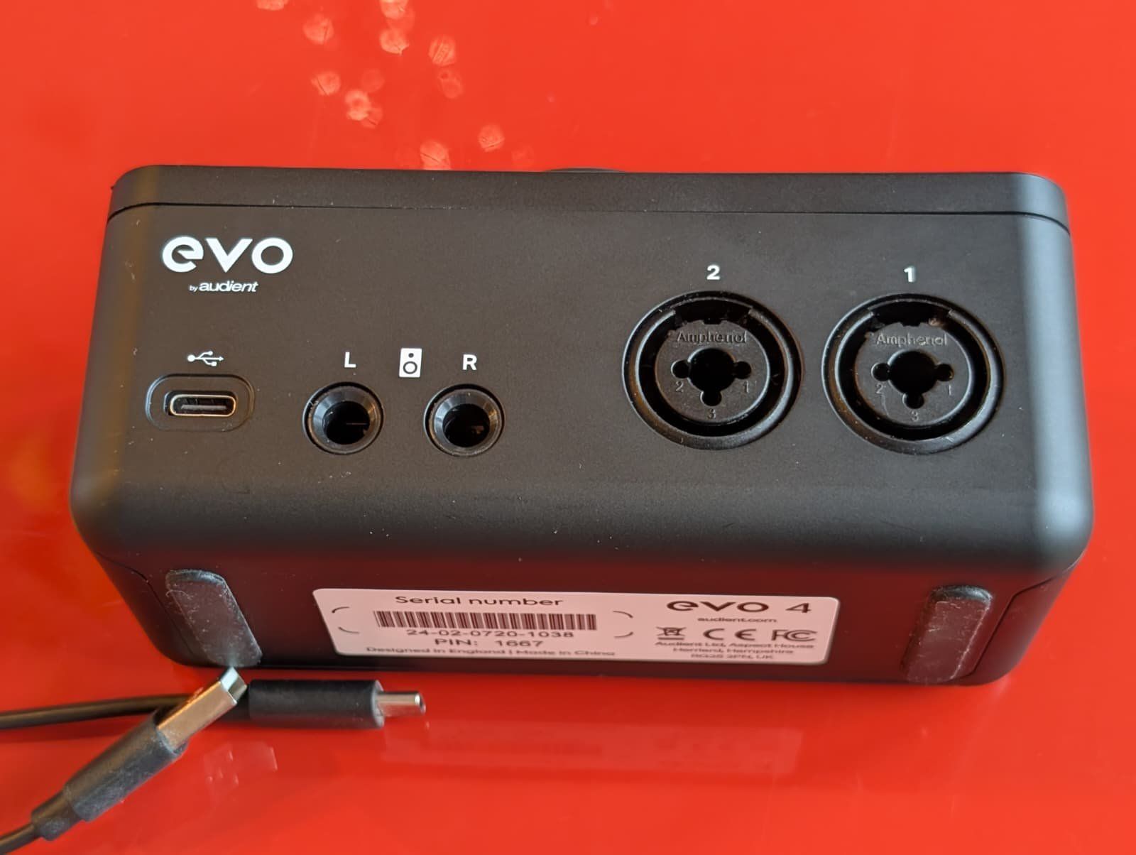 Aufnahmegeräte: Audient EVO 4 – Gebraucht aus Winterthur von mvo_r5b2 1