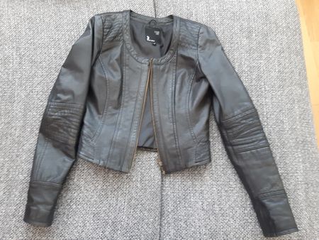 Lederjacke Grösse 34