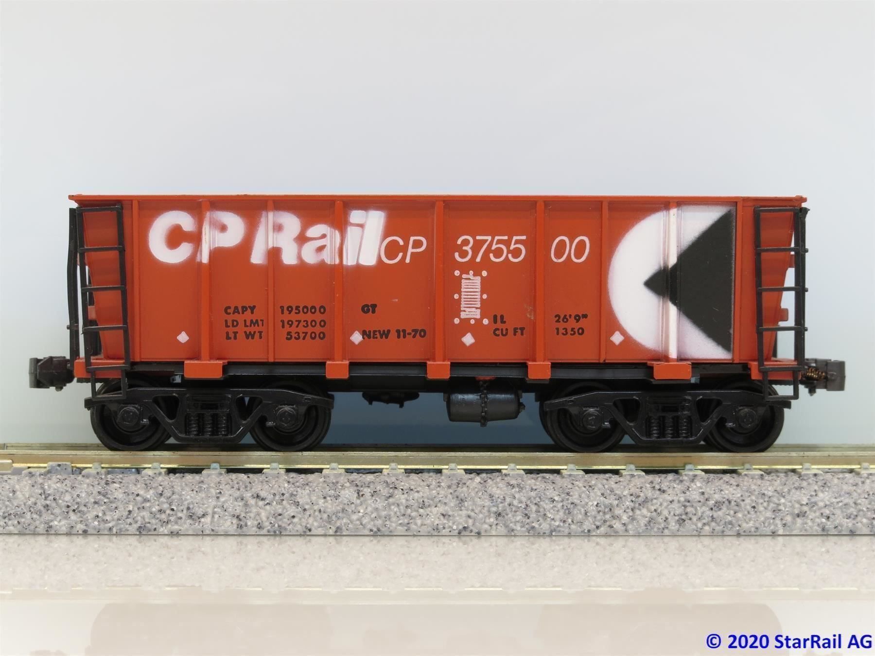 Modelleisenbahnen: Roundhouse 375500 CP Rail Thigt Bottom Low Side – Gebraucht aus Ennetbaden von StarTrain 4