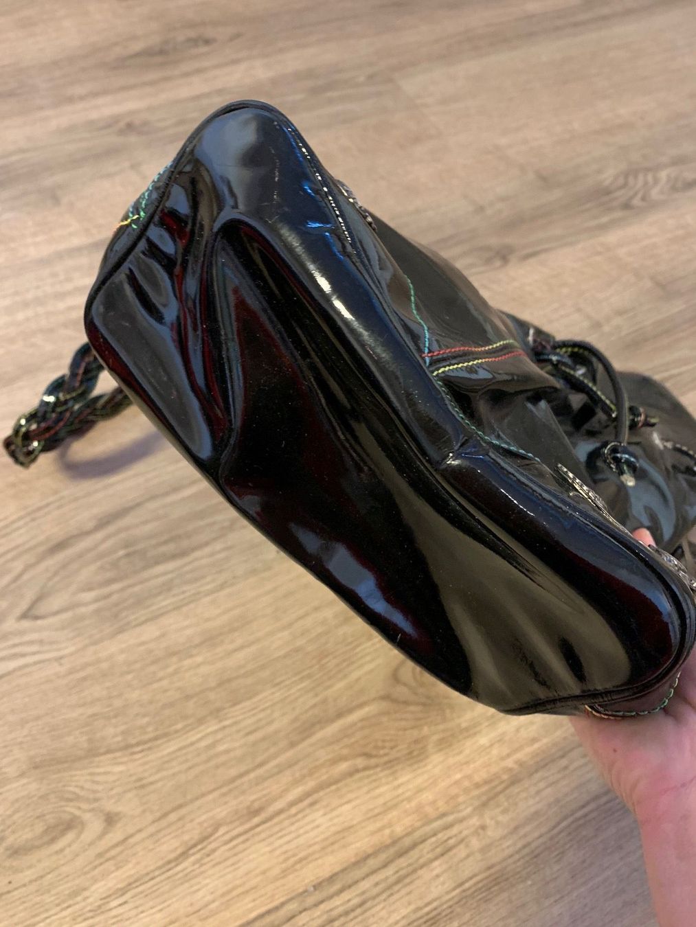 Borse da donna: Tasche Vintage Lack Optik – Usato da Fislisbach venduto da KolibriSecondhand 2