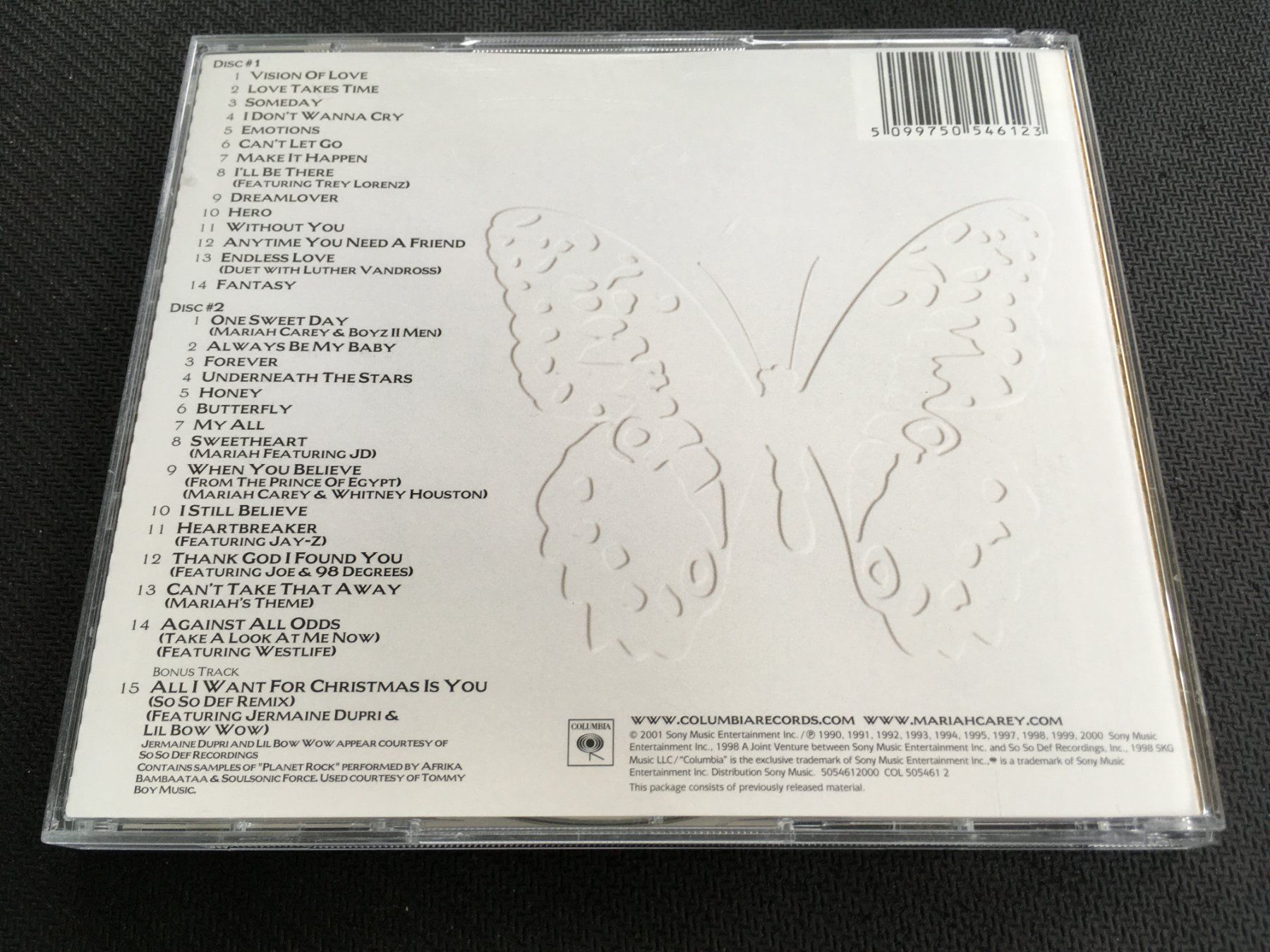 CDs: Mariah Carey - Greatest Hits -CD- 2cd – Gebraucht aus St.Gallen von MedienJoe 2