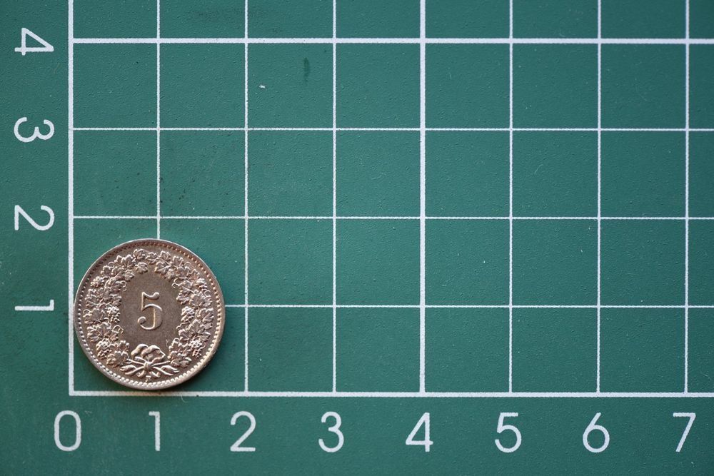 Alle Münzen: 5x 5 rappen – Gebraucht aus Laupen BE von Gufi57 7