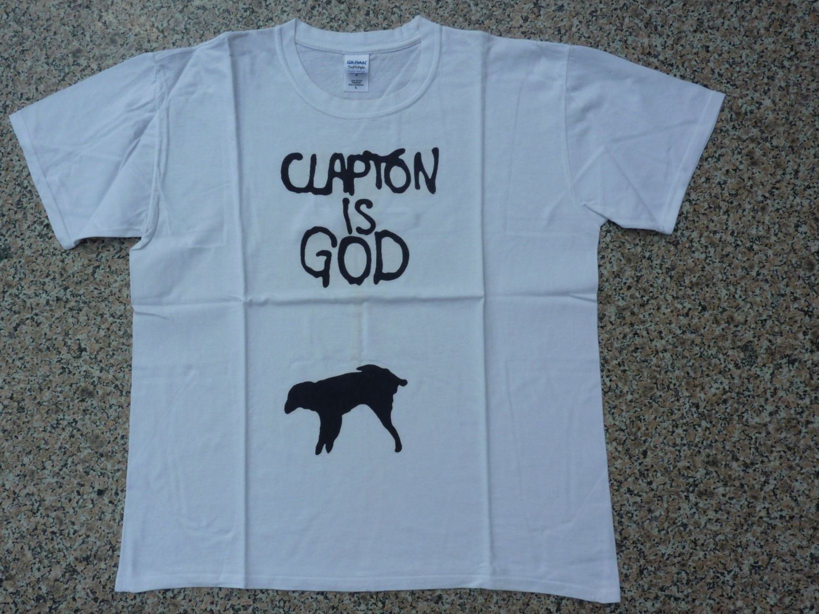 T-shirts: Eric Clapton - CLAPTON IS GOD shirt – D'occasion à Enges par Robinson06