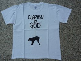 Eric Clapton - CLAPTON IS GOD shirt
