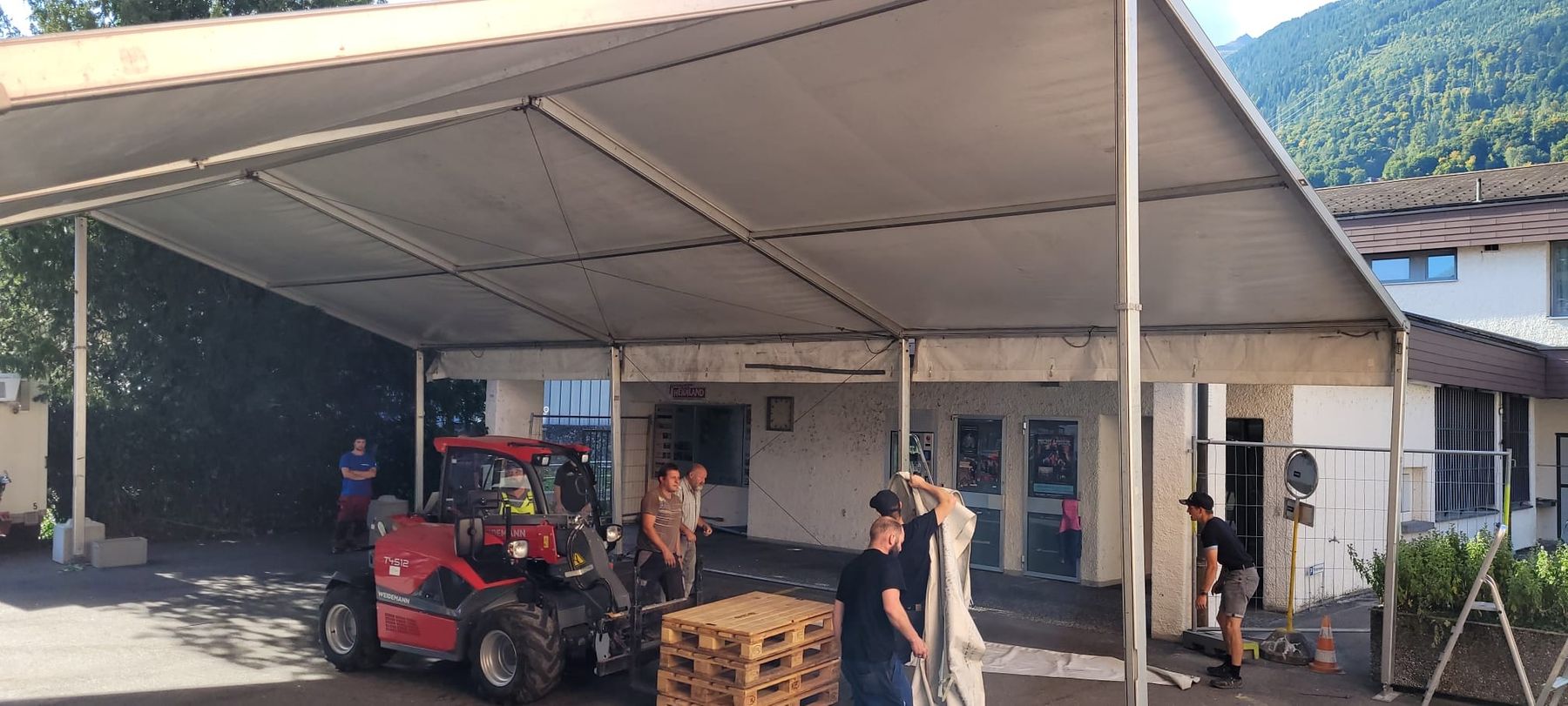 Zelte & Pavillons: festzelt 10x20m – Gebraucht aus Mels von Julian1111 3