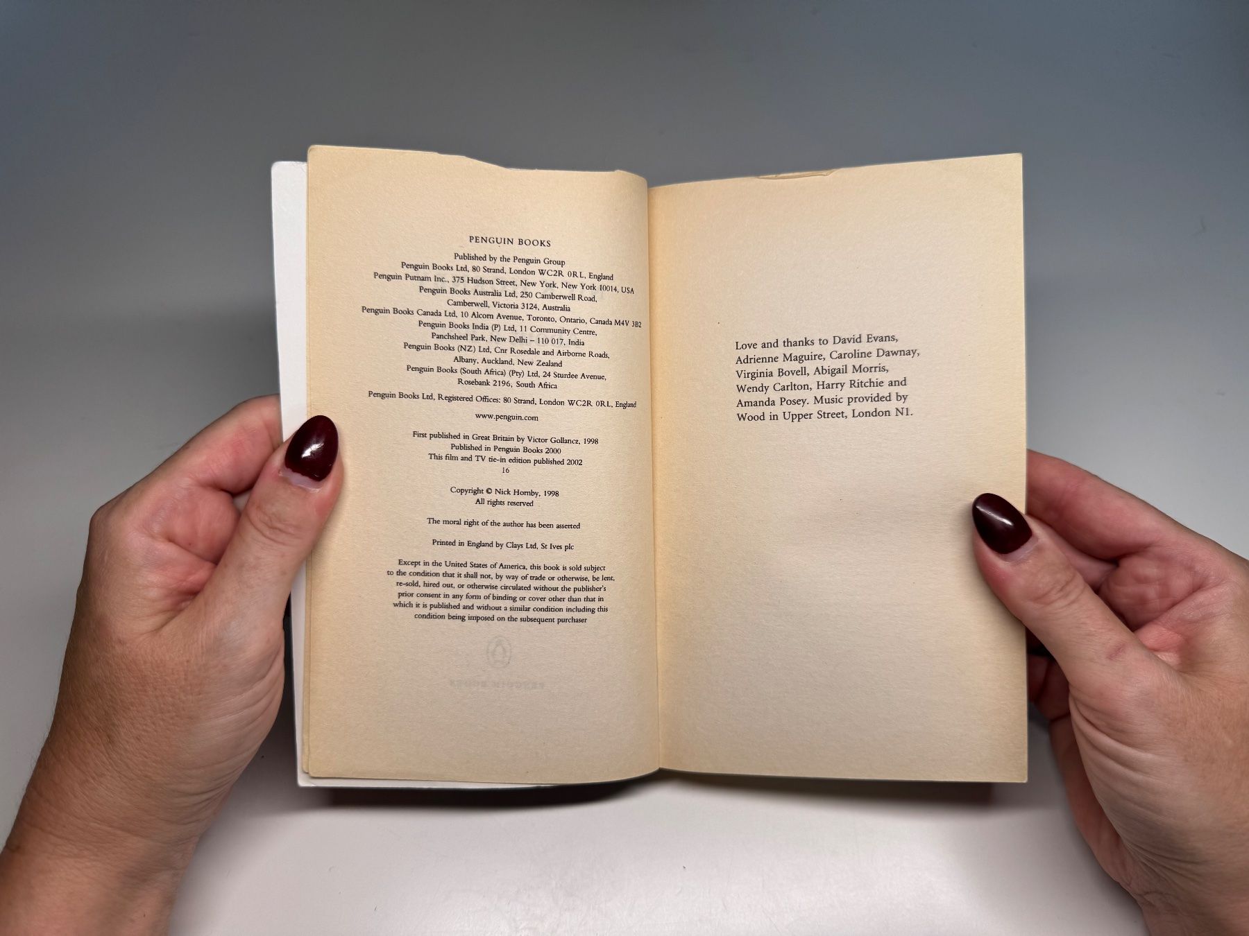 Libri: NOVEL: Nick Hornby, About a boy – Usato da Grosswangen venduto da English_books 2