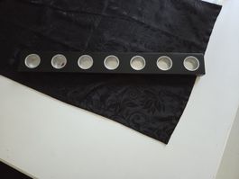 Teelichthalter Kerzenleuchter schwarz 7fach 