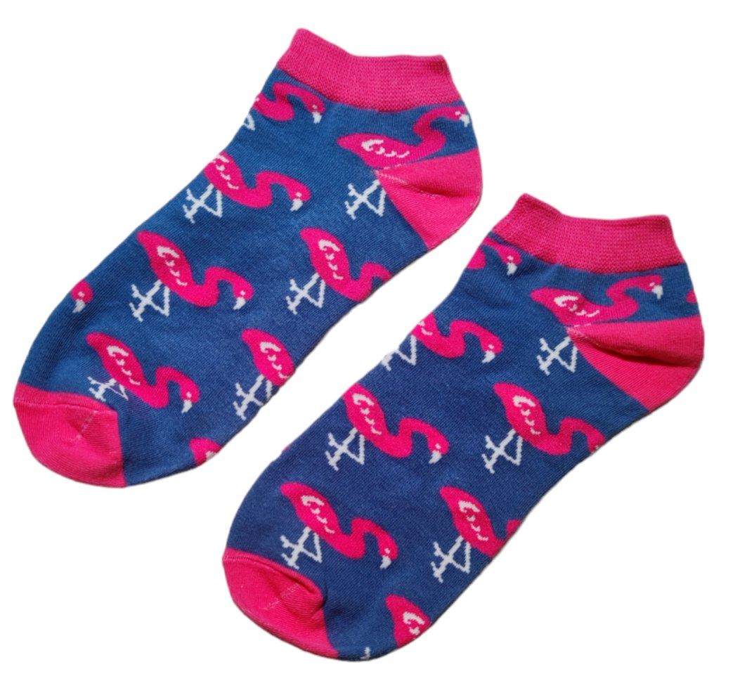 Calze: Sneaker-Socken Flamingos – Nuovo e nell'imballaggio originale da Zürich venduto da amysmith 1