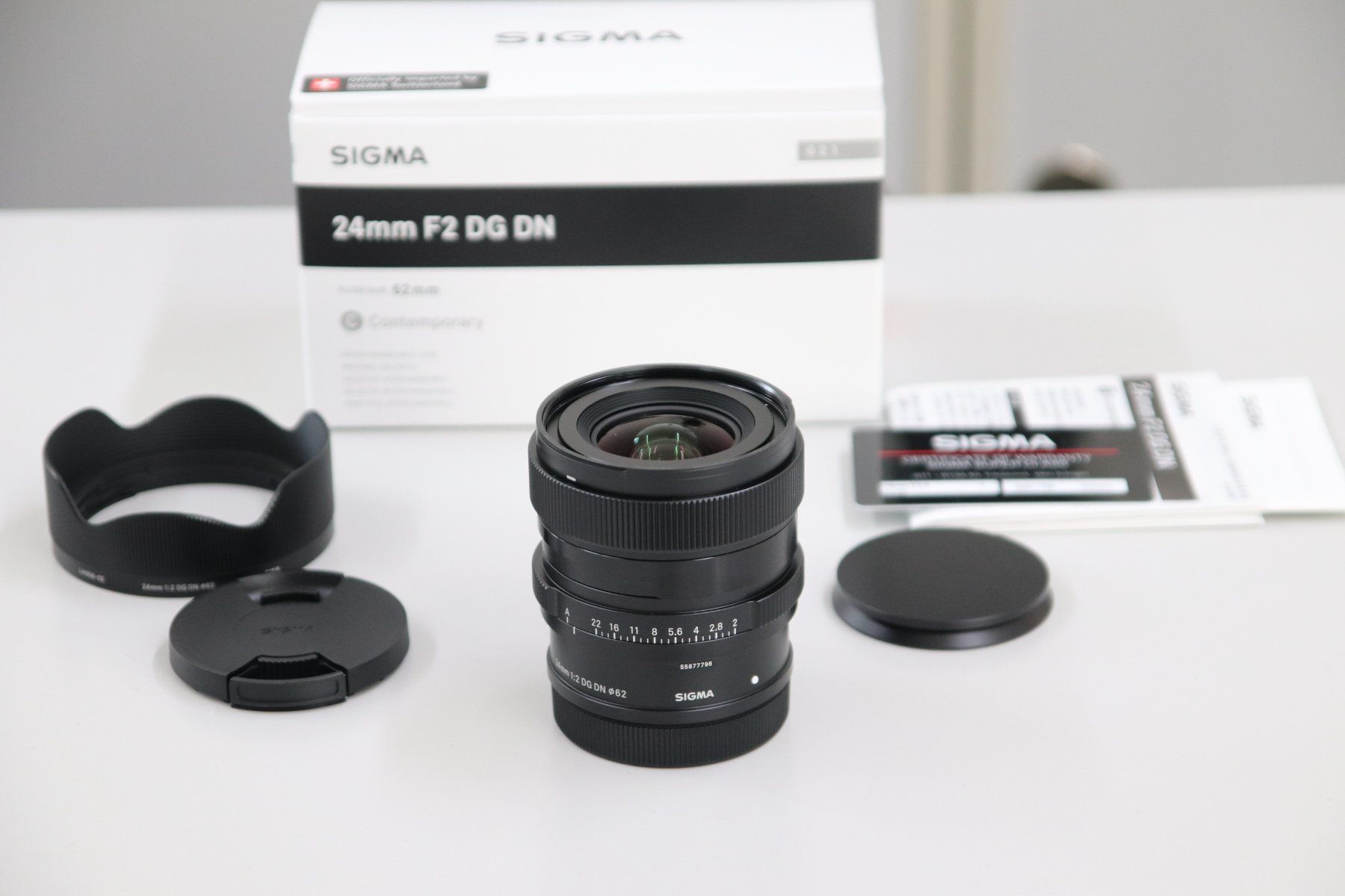 Sigma Obiettivi: Sigma 24mm F2.0 DG DN Sony E-Mount – Nuovo (secondo la descrizione) da Zofingen venduto da OWYSSAG 1