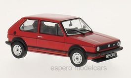VW Golf I GTI Phase III 1980-1983 rot / schwarz      1:43