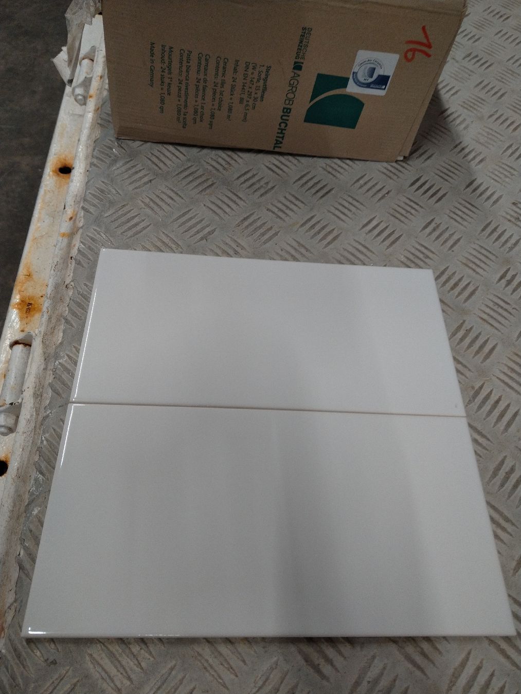 Piatti di portata: Wand Platten weiss Glanz – Nuovo (secondo la descrizione) da Breitenbach venduto da mse_52th 1