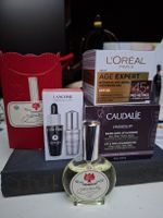 Lot de soins Lancôme, L'Oréal, Caudalie et Farina 1709