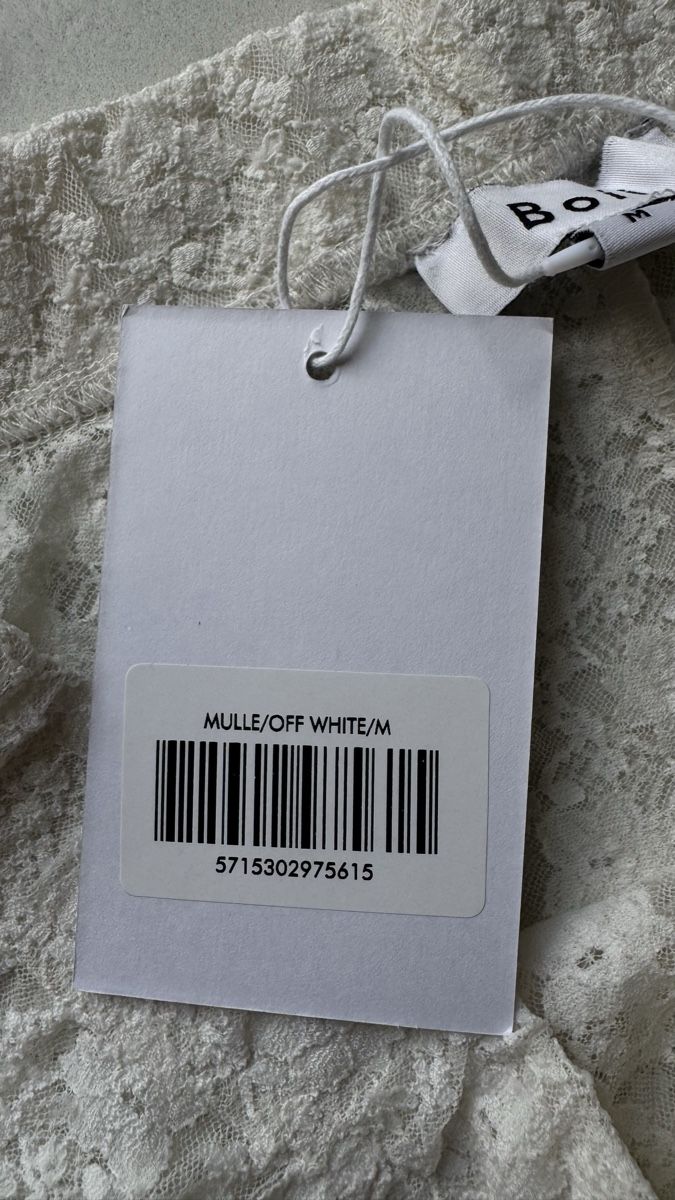Pantaloni: Weisse Spitzenhose weiss Gr. M von Boii – Nuovo e nell'imballaggio originale da Zürich venduto da Aya03 6