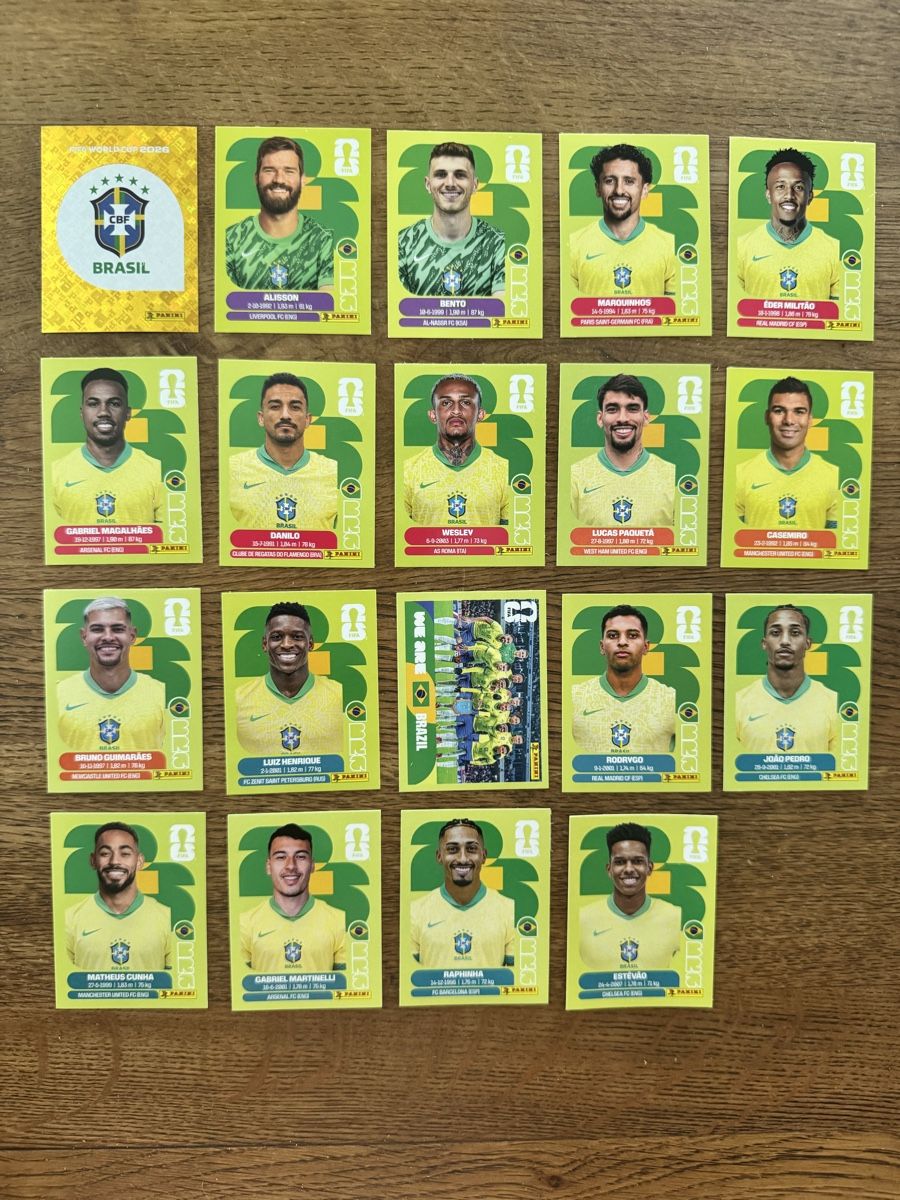 Panini Sammelbilder & Trading cards: Brasilien Panini WM 2026 – Neu (gemäss Beschreibung) aus Emmenbrücke von Lukee1901